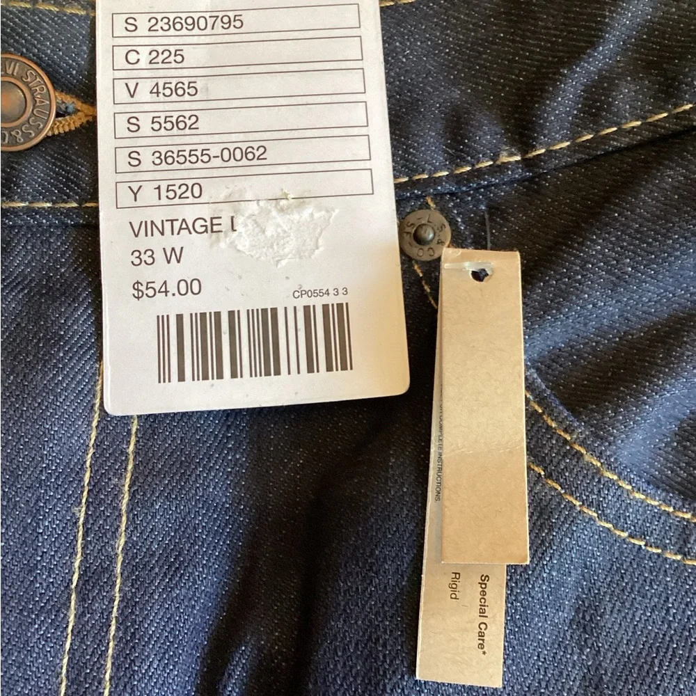Levi's 511 Skinny Shorts Vintage Denim Men's Size 33